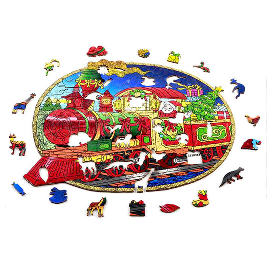 Puzzle En Bois - Joyeuses Fêtes de Noël – Puzzl Wood