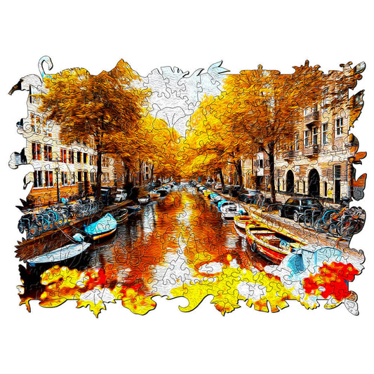 Puzzle En Bois - Amsterdam