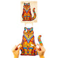 Puzzle En Bois - Chat Délicat