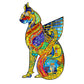 Puzzle En Bois - Chat Statut