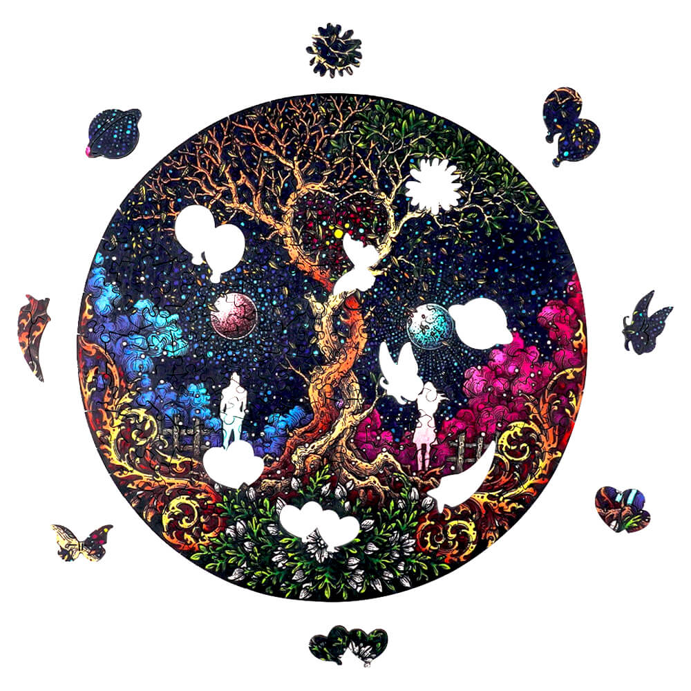 Puzzle En Bois - Ciel Étoilé