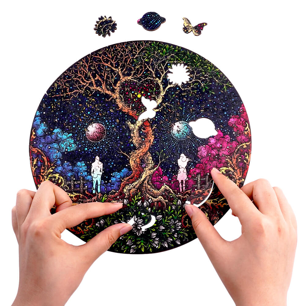 Puzzle En Bois - Ciel Étoilé