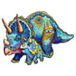 Puzzle En Bois - Triceratops