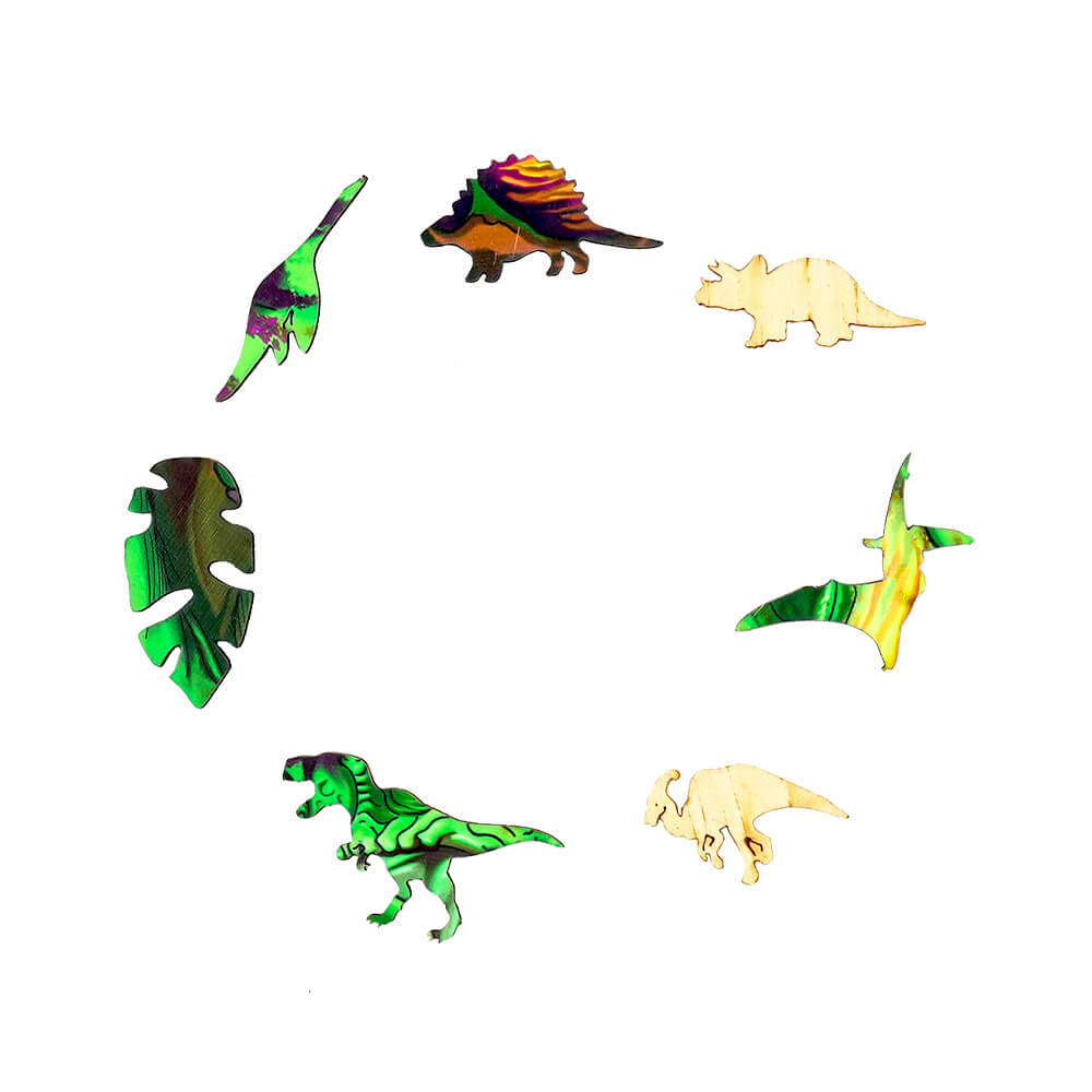 Puzzle En Bois - Tyrannosaure (T-Rex)