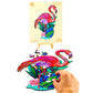 Puzzle En Bois - Flamant Rose