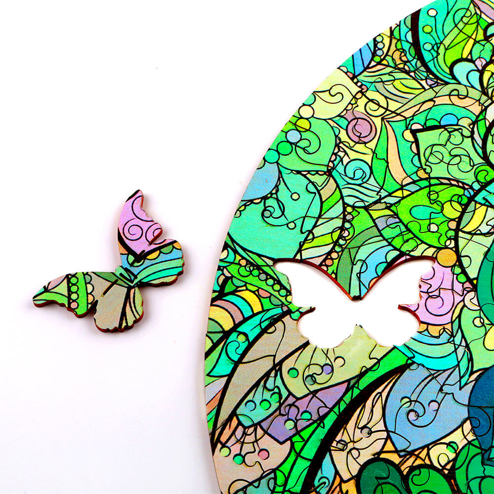 Puzzle En Bois - Fleur de Lotus