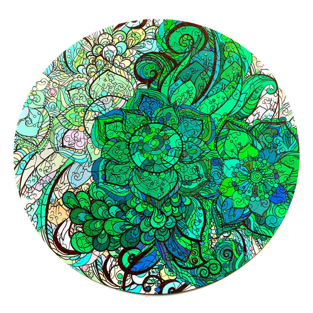 Puzzle En Bois - Fleur de Lotus