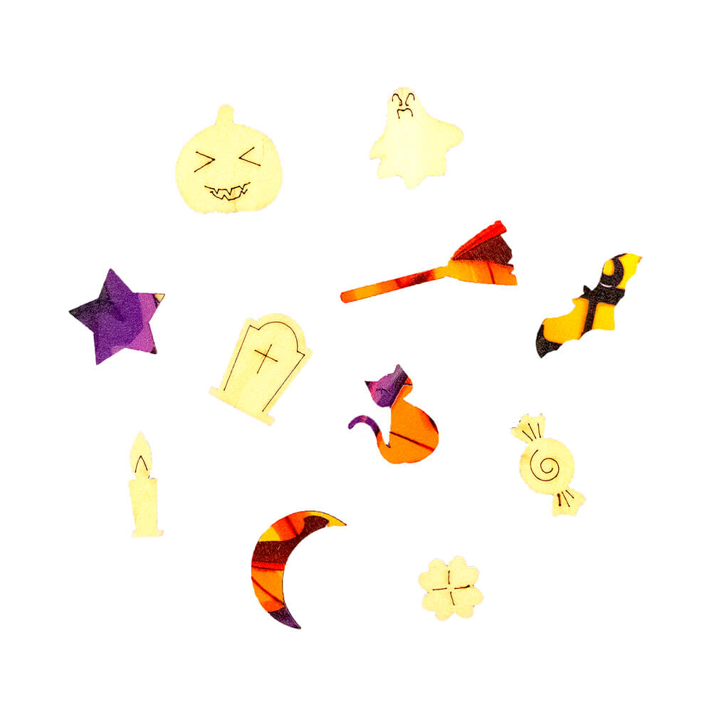 Puzzle En Bois - Happy Halloween