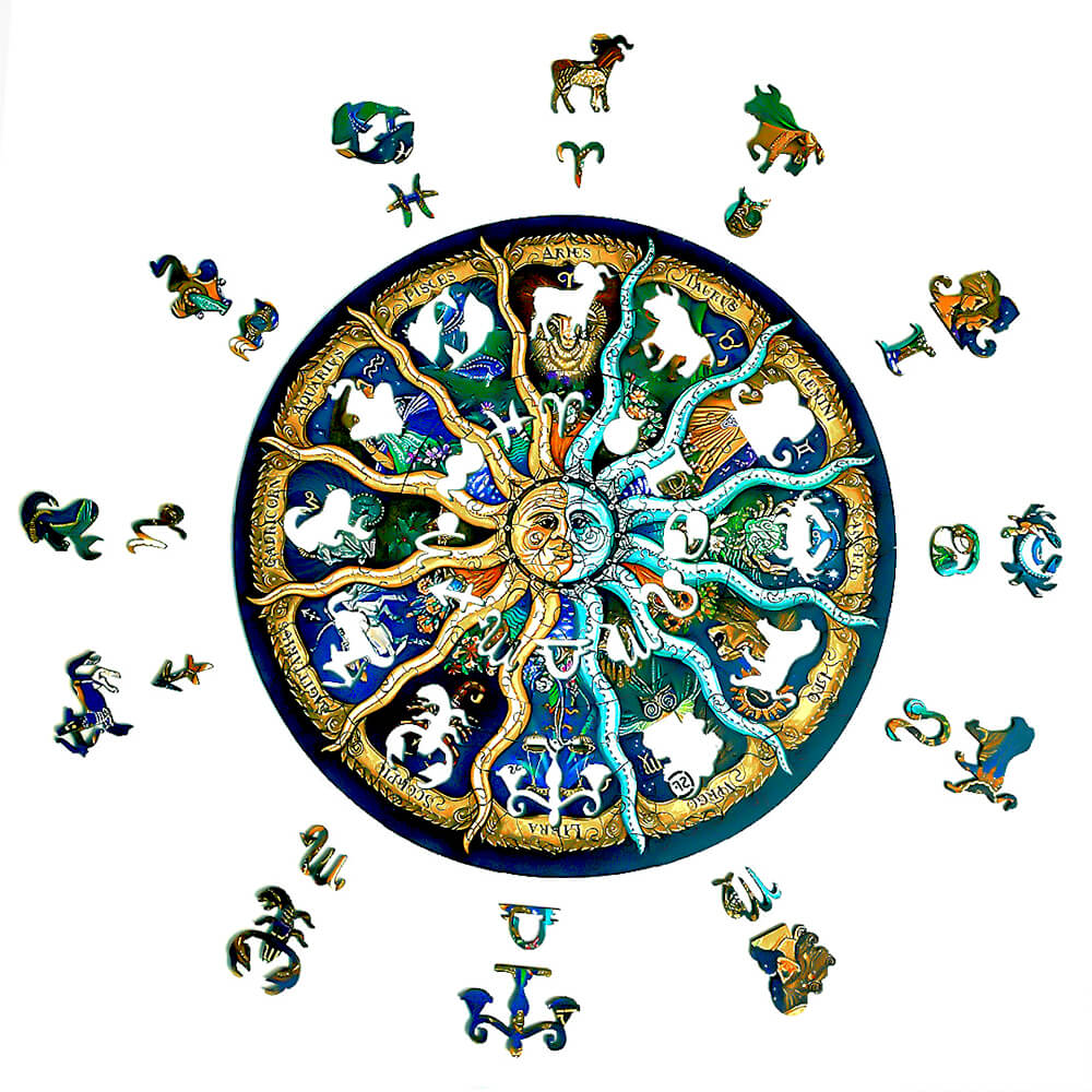 Puzzle En Bois - Horoscope