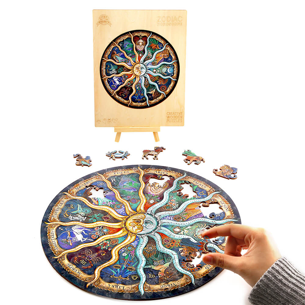 Puzzle En Bois - Horoscope