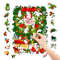 Puzzle En Bois - Joyeuses Fêtes de Noël
