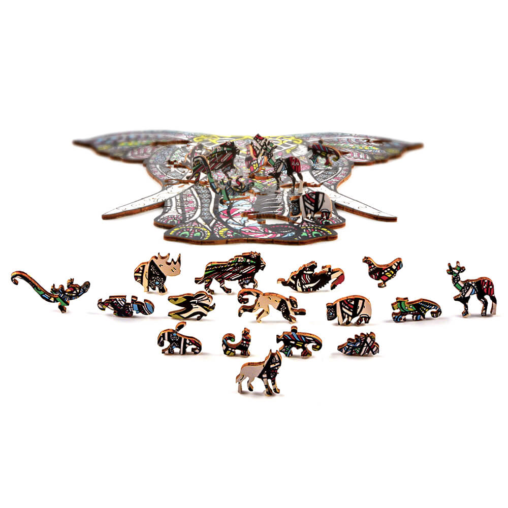 Puzzle En Bois - Mammouth Ancien