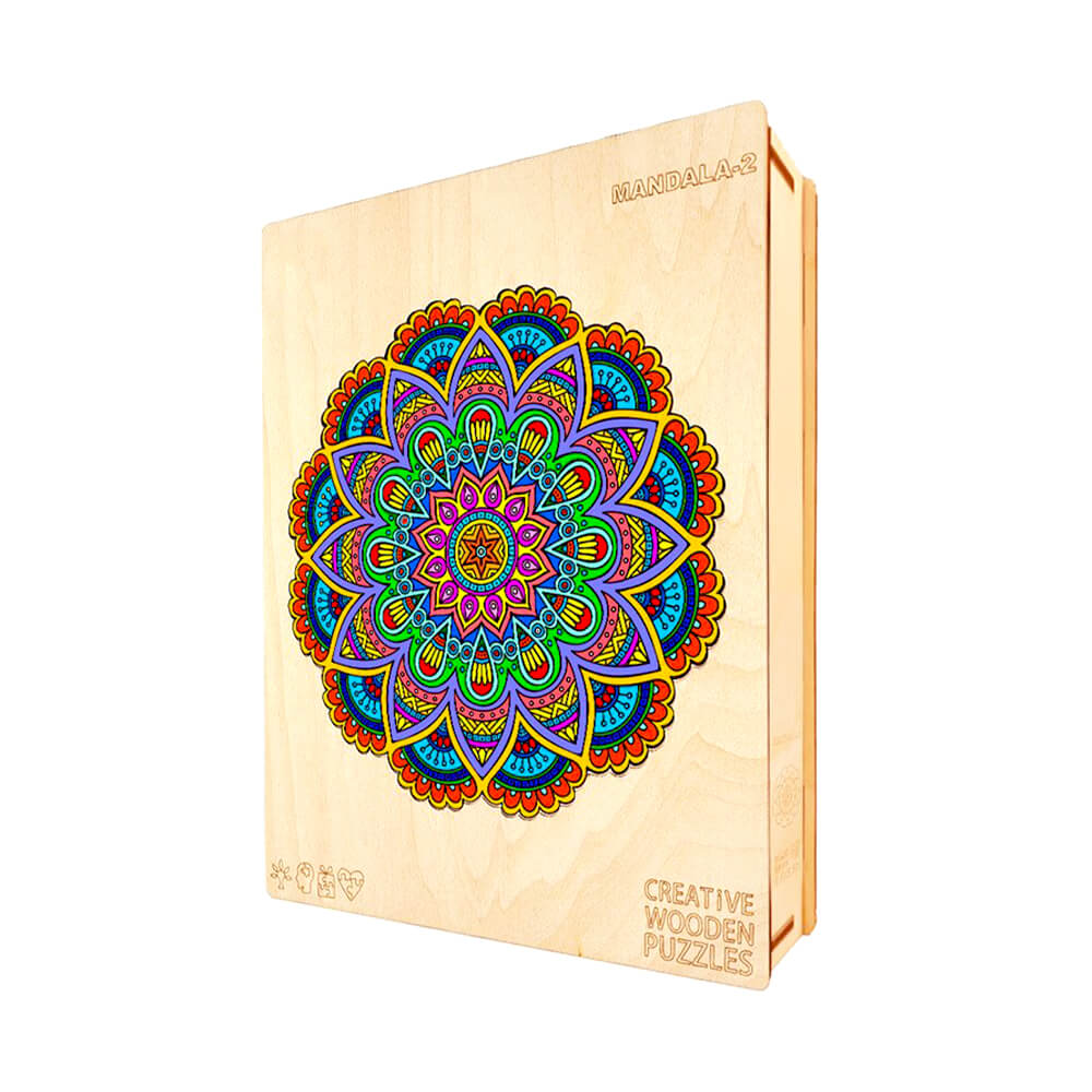 Puzzle En Bois - Mandala Fleur