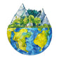 Puzzle En Bois - Earth