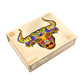 Puzzle En Bois - Taureau Signe du Zodiaque