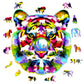 Puzzle En Bois - Tigre Éblouissant