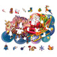 Puzzle En Bois - Traineau Père Noël