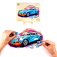 Puzzle En Bois - Voiture de Sport